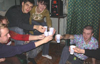 There was the party!